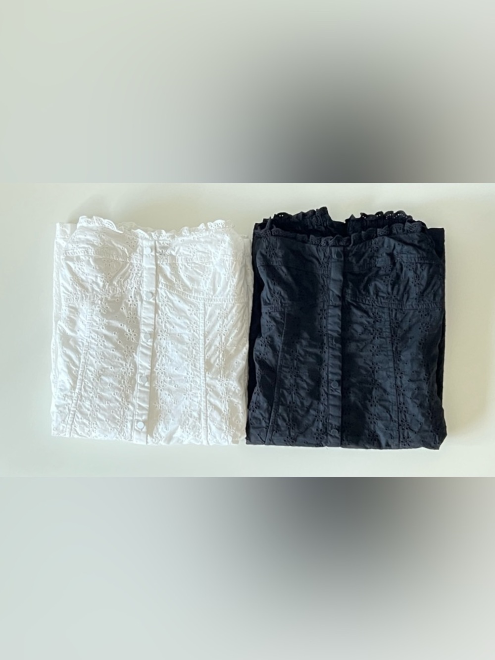 NWOT 3 set - GAP dresses XXS Black & White Mini Dress - Puff Sleeve and Straps - Picture 8 of 14